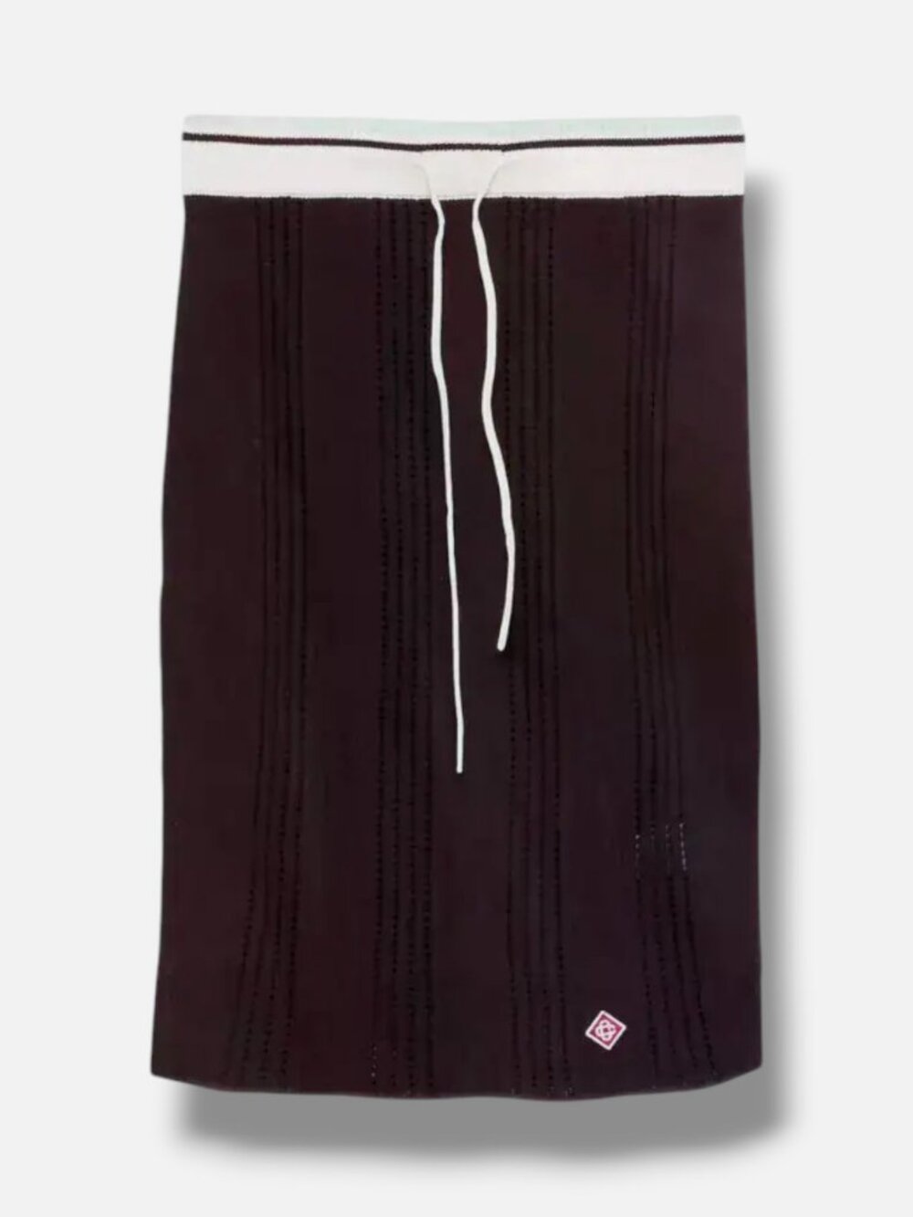 CASABLANCA Women's Purple Casa Sporty MIDI Skirt Size L